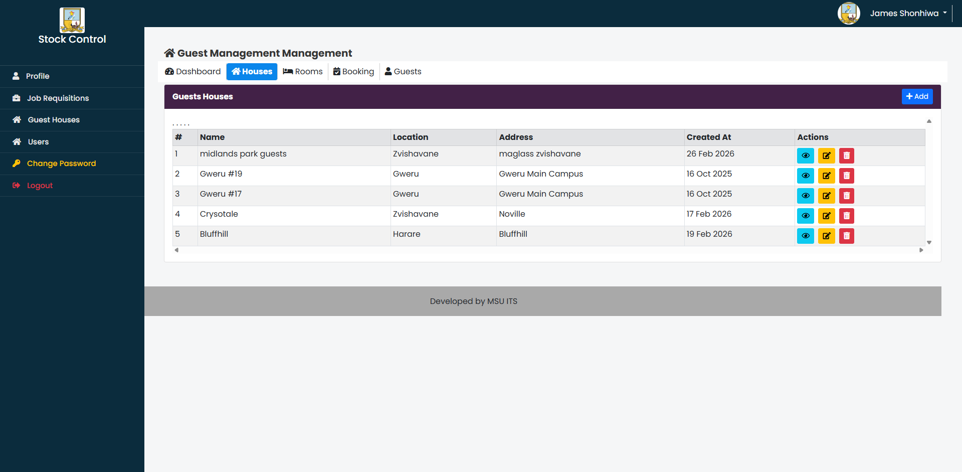 Guest Management Management