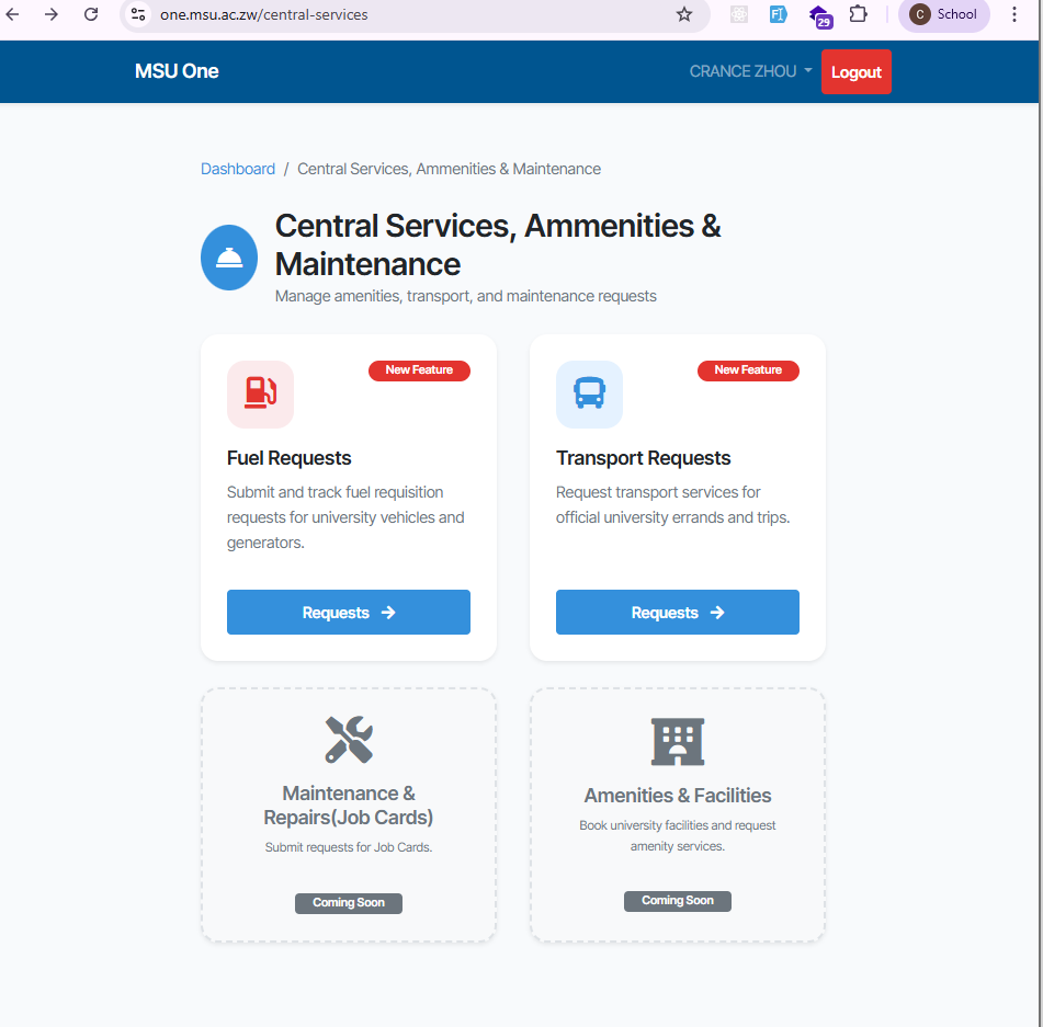 Fuel Requests System